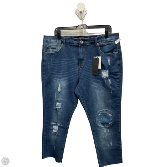 Jeans Skinny By Clothes Mentor In Blue Denim, Size: 16