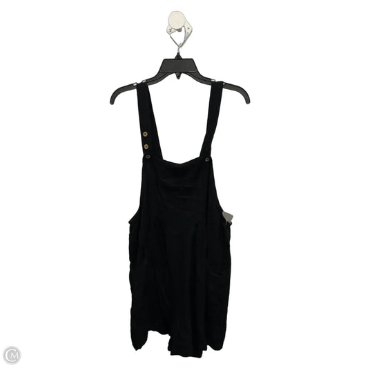 Shortalls By Clothes Mentor In Black, Size: M