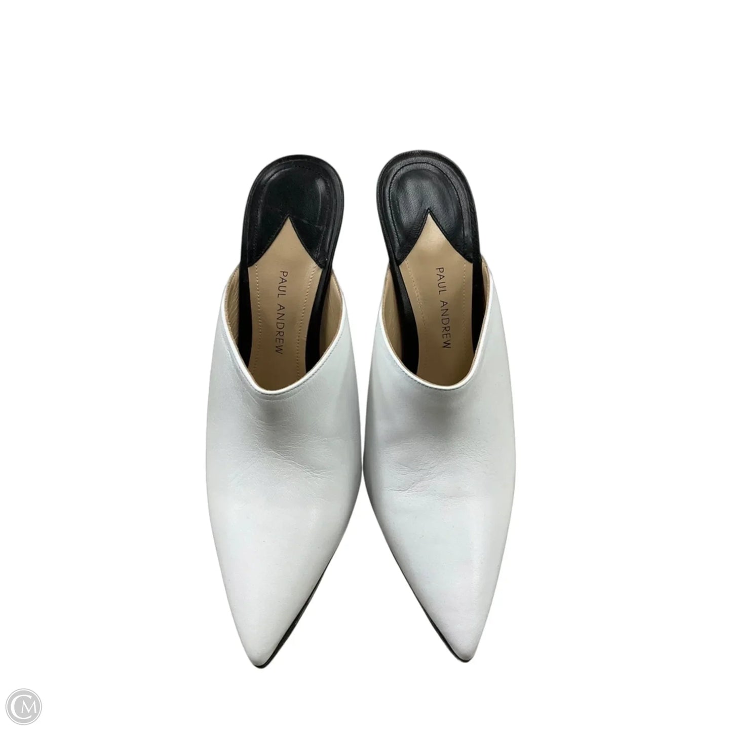 Shoes Heels Kitten By Cma In White, Size: 6.5
