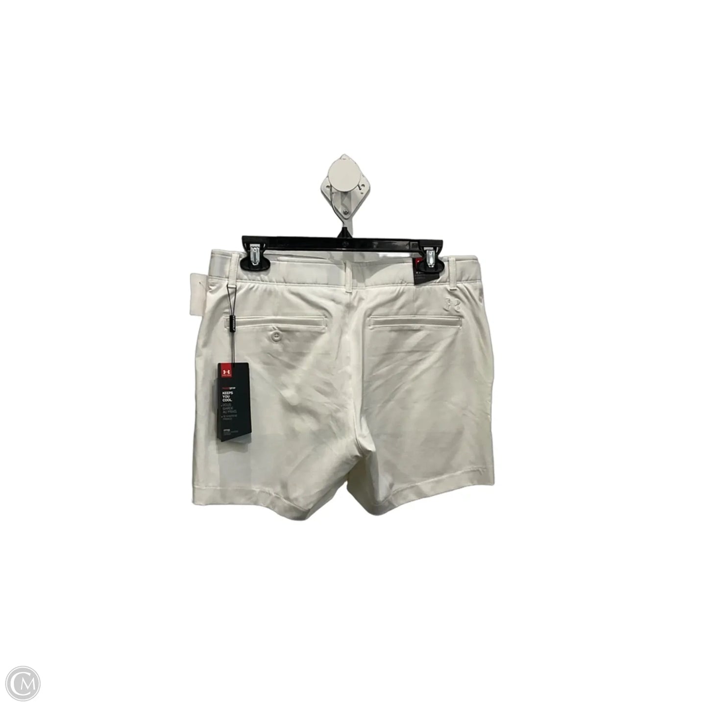 Athletic Shorts By Under Armour In White, Size: M