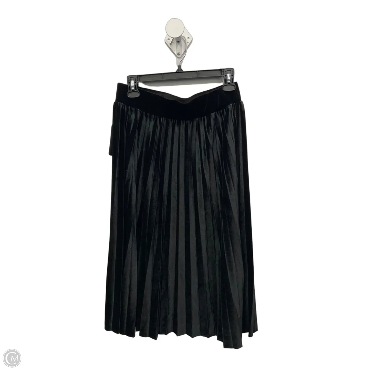 Skirt Midi By Clothes Mentor In Black, Size: 8
