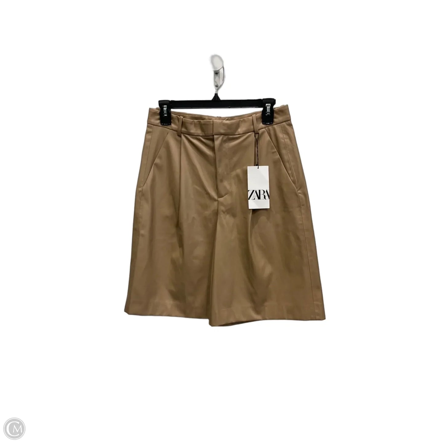 Shorts By Zara In Tan, Size: 4