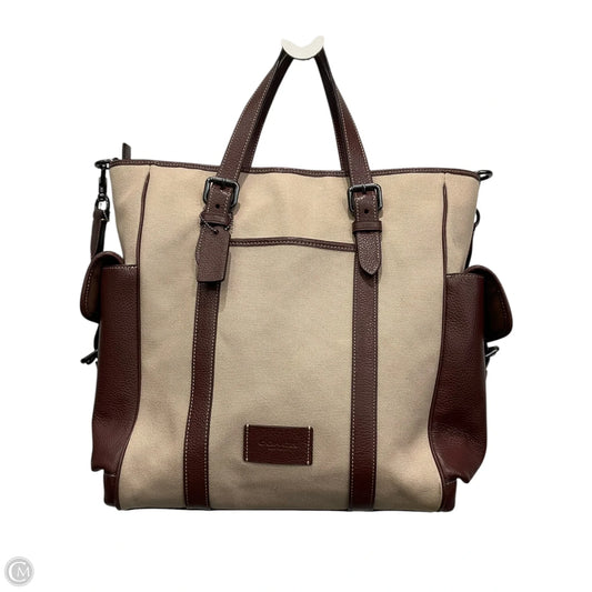 Tote Designer By Coach, Size: Large