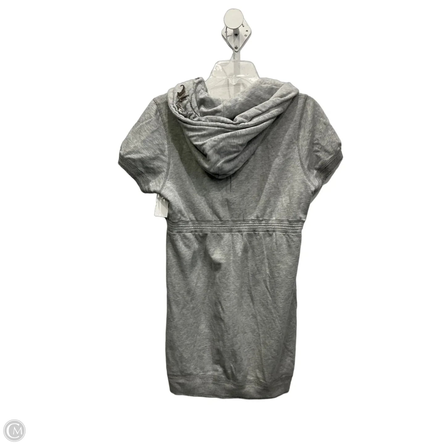 Athletic Jacket By Abercrombie And Fitch In Grey, Size: L