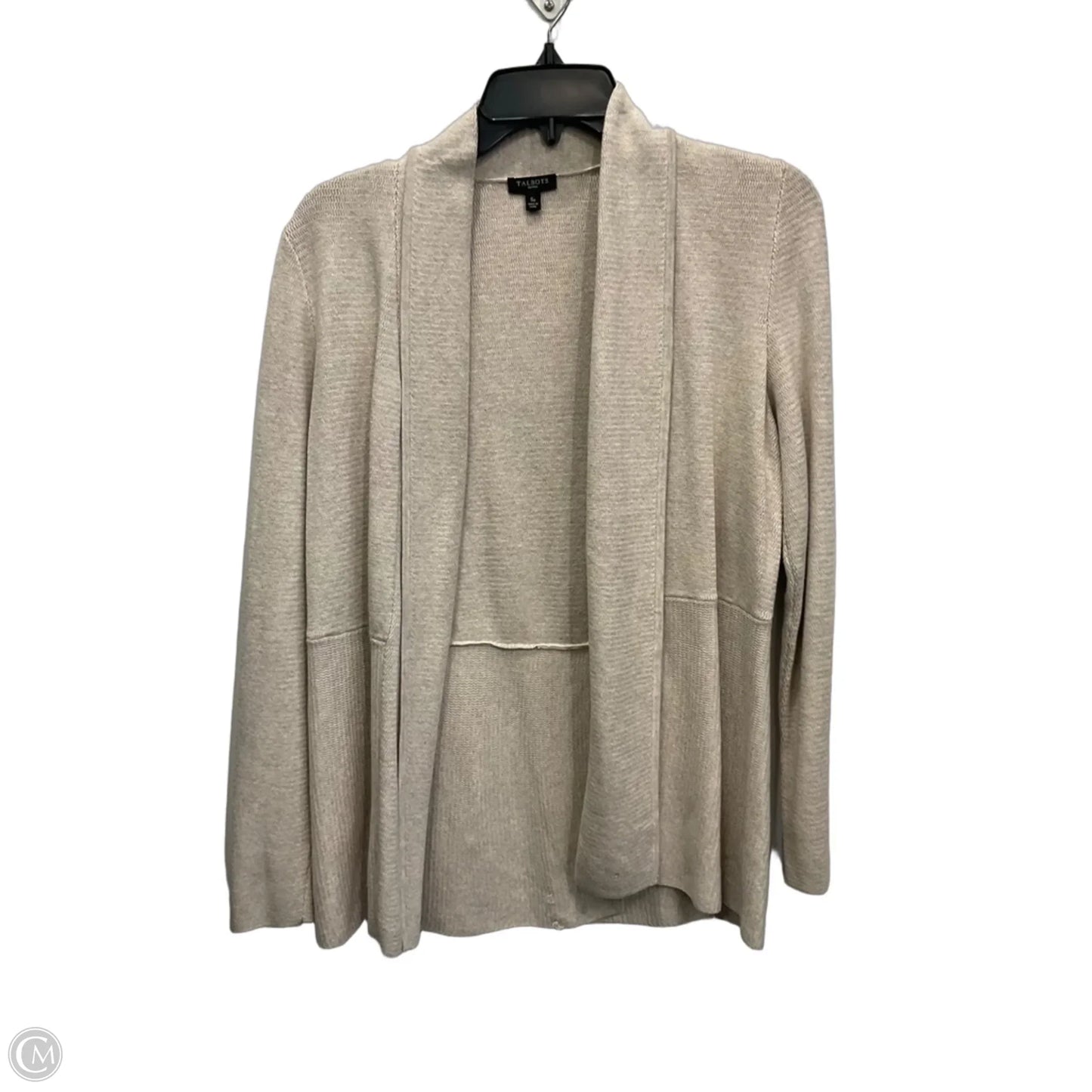 Cardigan By Talbots In Tan, Size: Sp