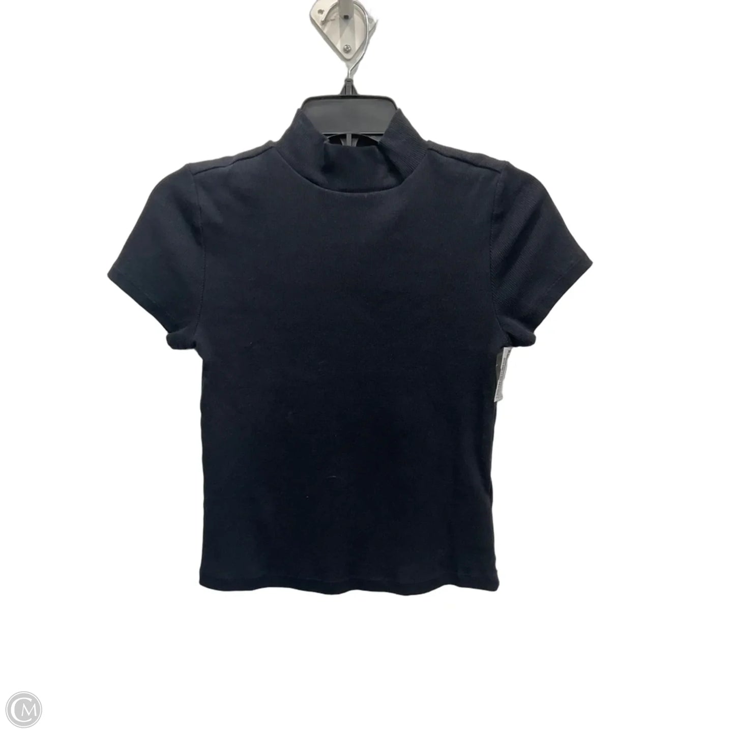 Top Short Sleeve By Maeve In Black, Size: S