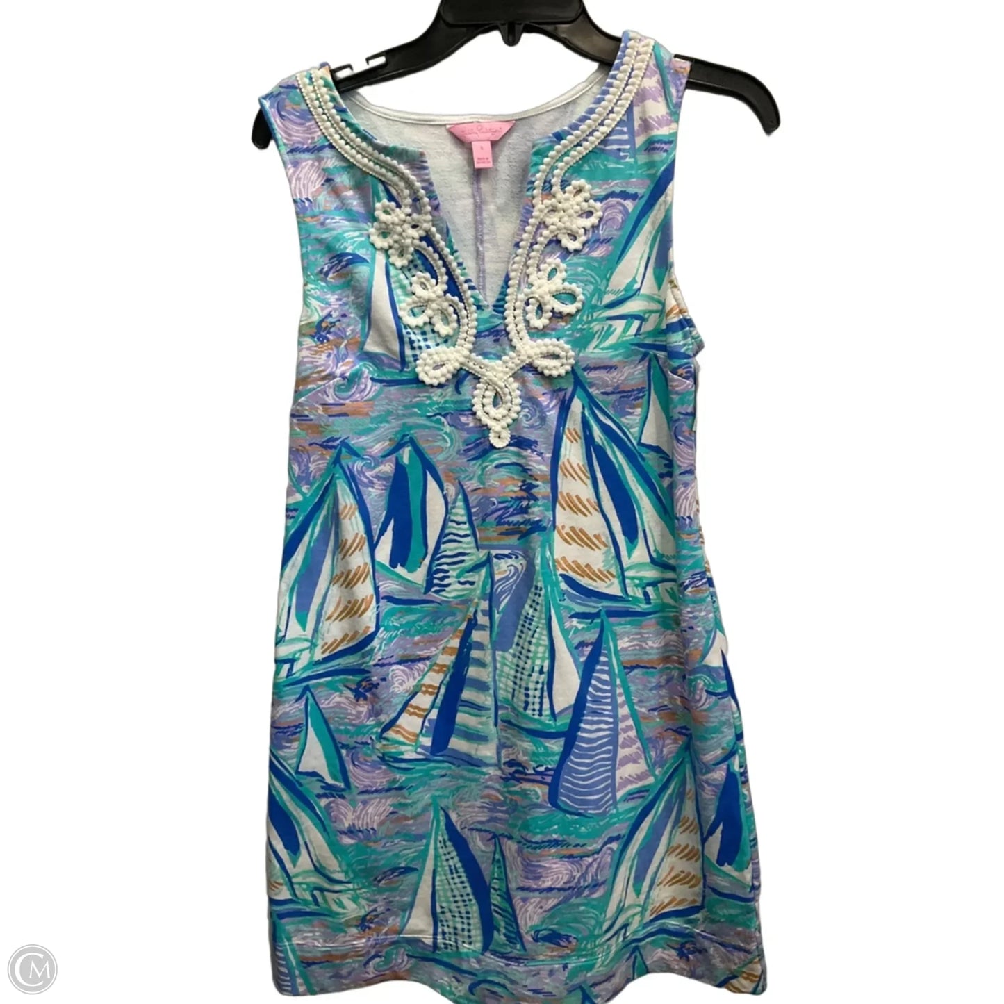 Dress Designer By Lilly Pulitzer In Blue, Size: S