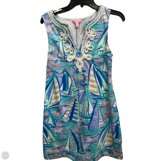 Dress Designer By Lilly Pulitzer In Blue, Size: S
