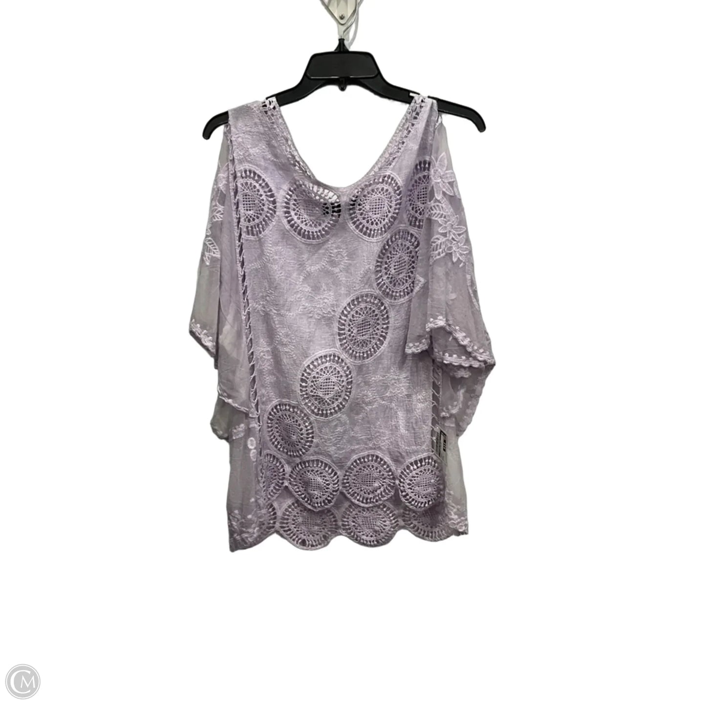 Swimwear Cover-up By Clothes Mentor In Purple, Size: S