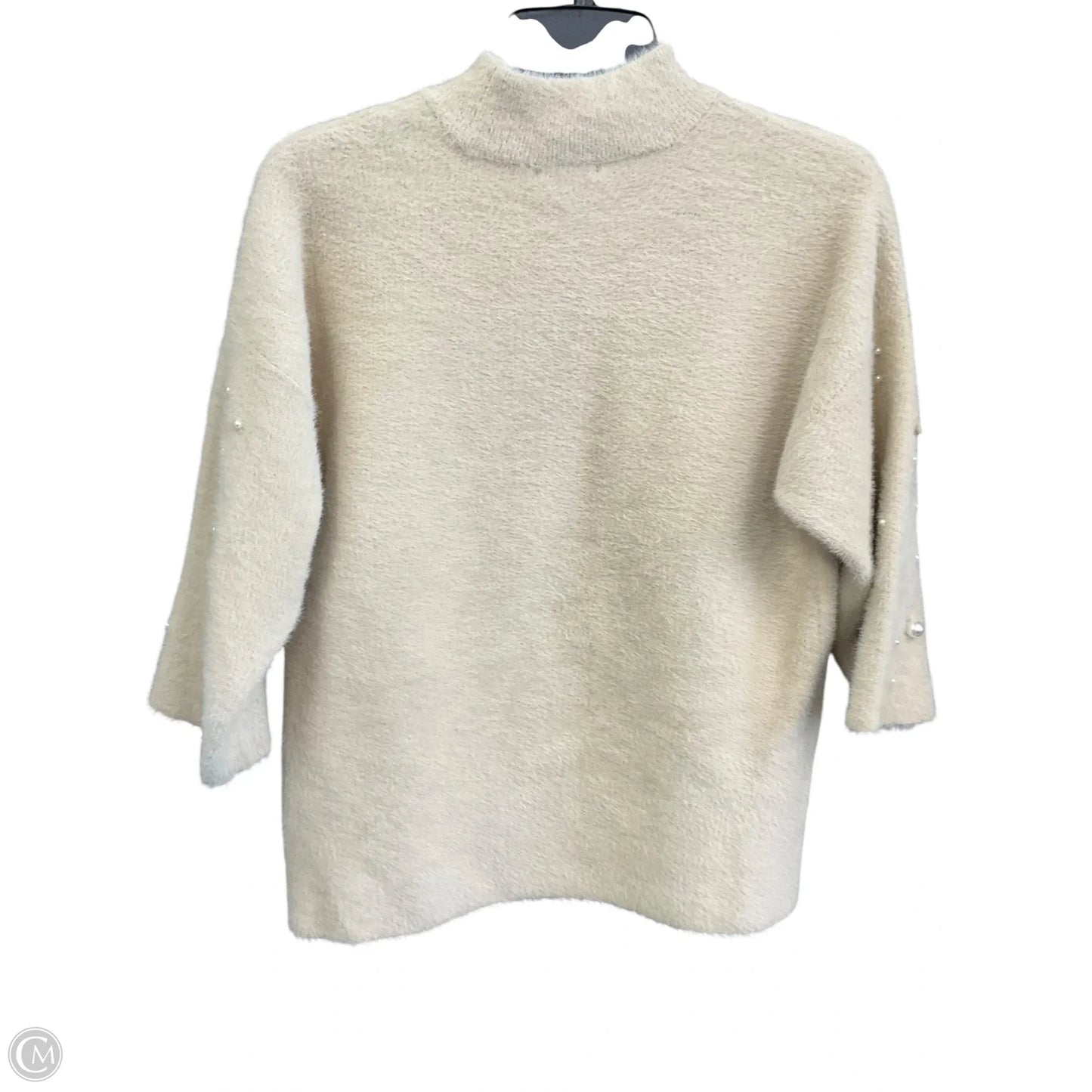 Sweater By Alfani In Cream, Size: M