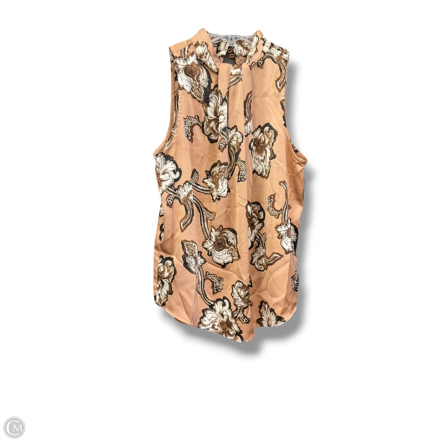 Top Sleeveless By Express In Multi-colored, Size: S