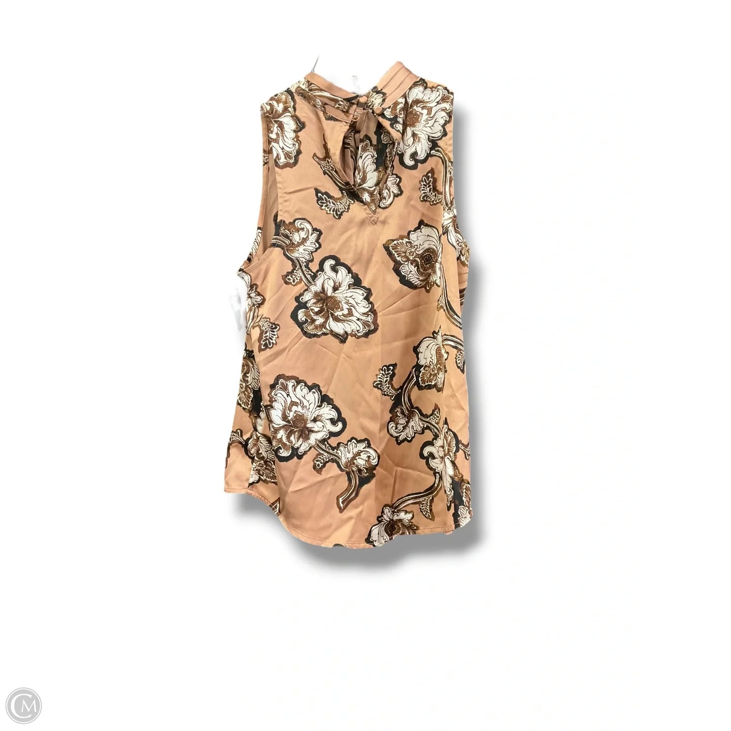 Top Sleeveless By Express In Multi-colored, Size: S