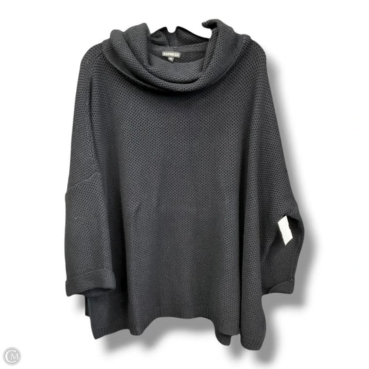 Sweater By Express In Black, Size: Xs