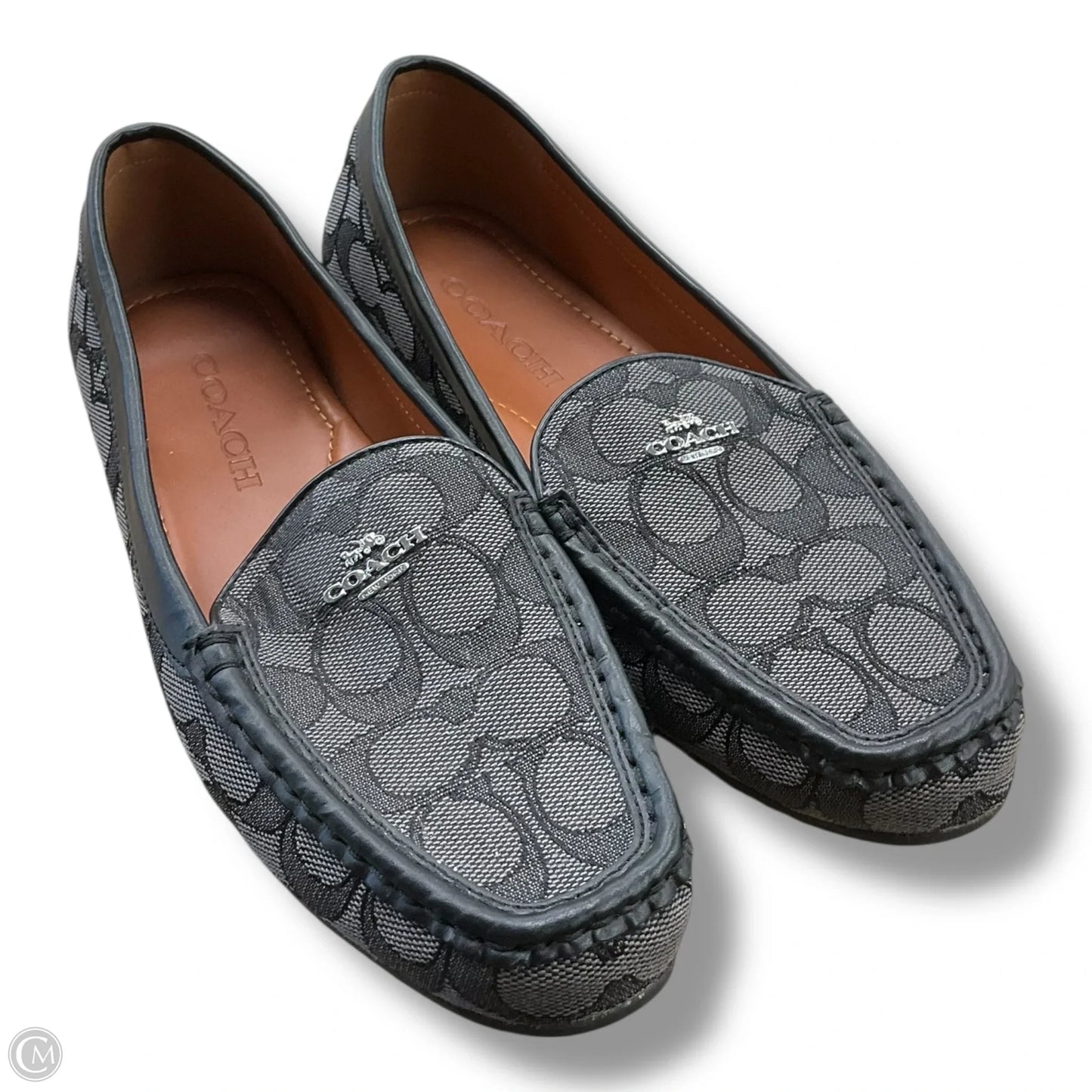Shoes Designer By Coach In Black & Grey, Size: 7.5