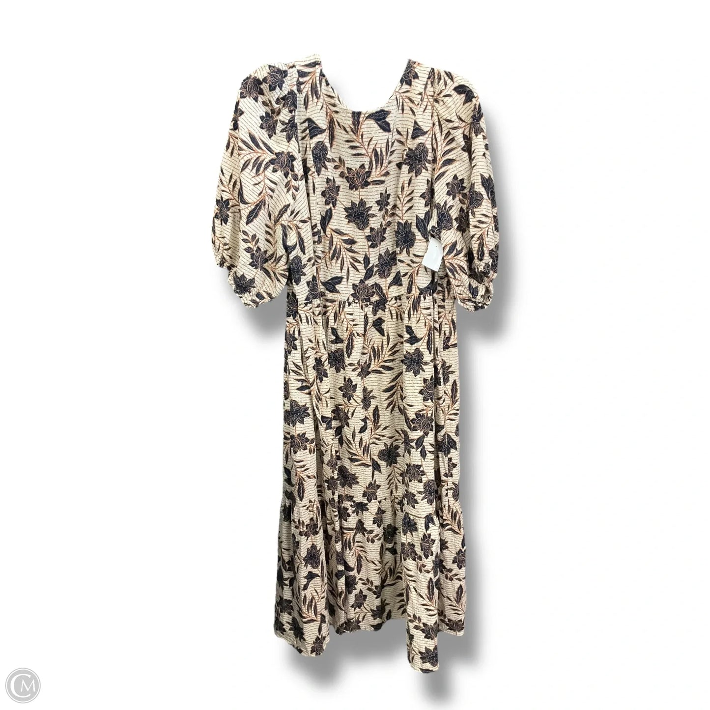 Dress Casual Midi By Eloquii In Multi-colored, Size: 1x