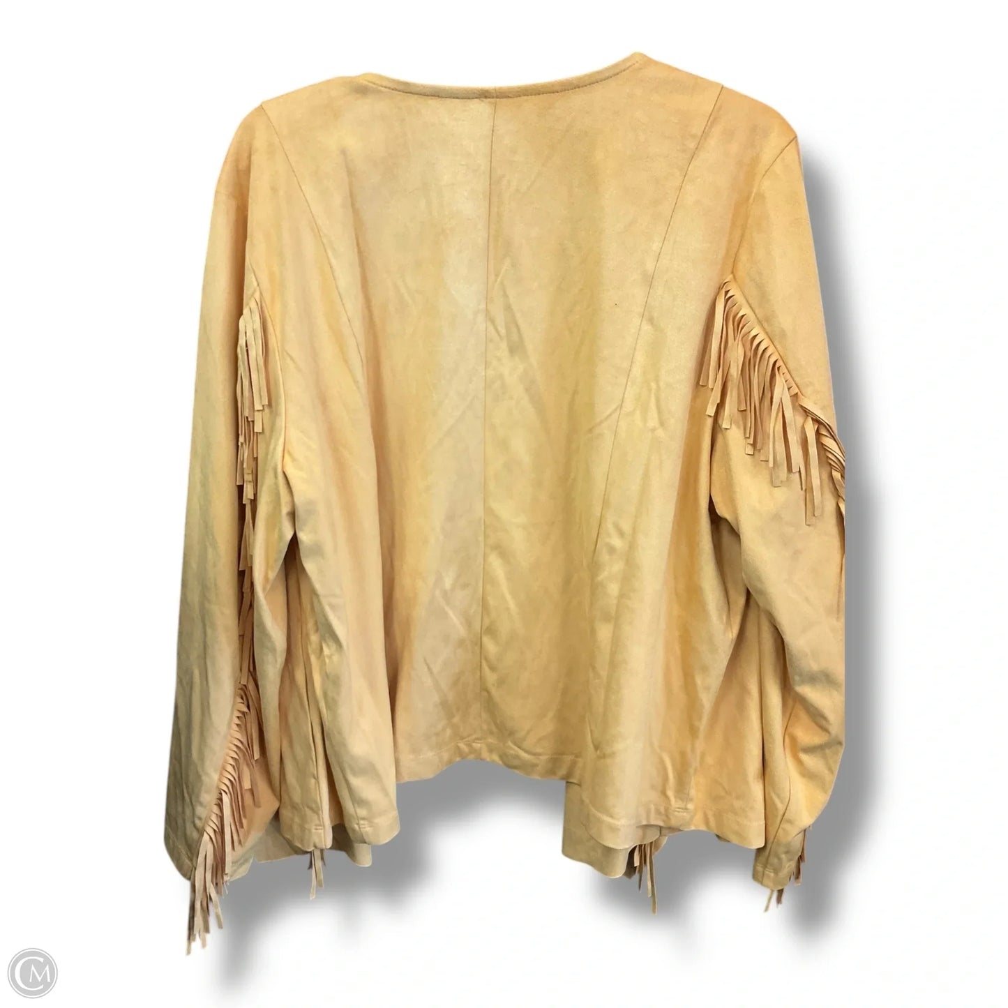 Cardigan By Colleen Lopez In Yellow, Size: 1x