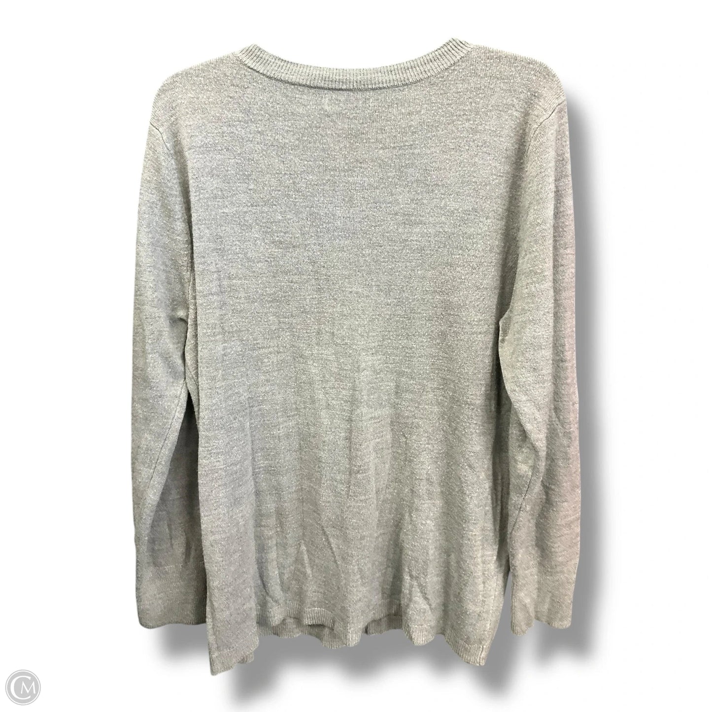 Sweater By Croft And Barrow In Grey, Size: Xxl
