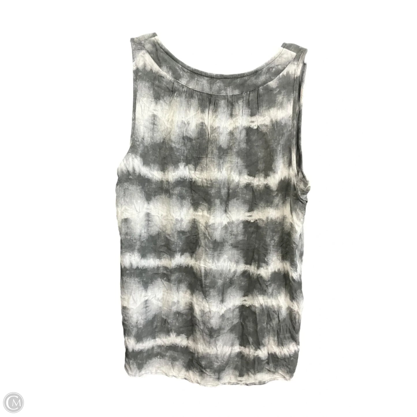 Top Sleeveless By Sonoma In Grey, Size: M