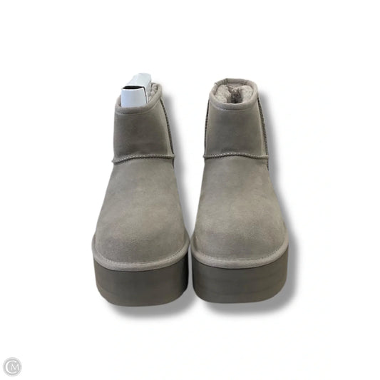 Boots Designer By Ugg In Beige, Size: 9