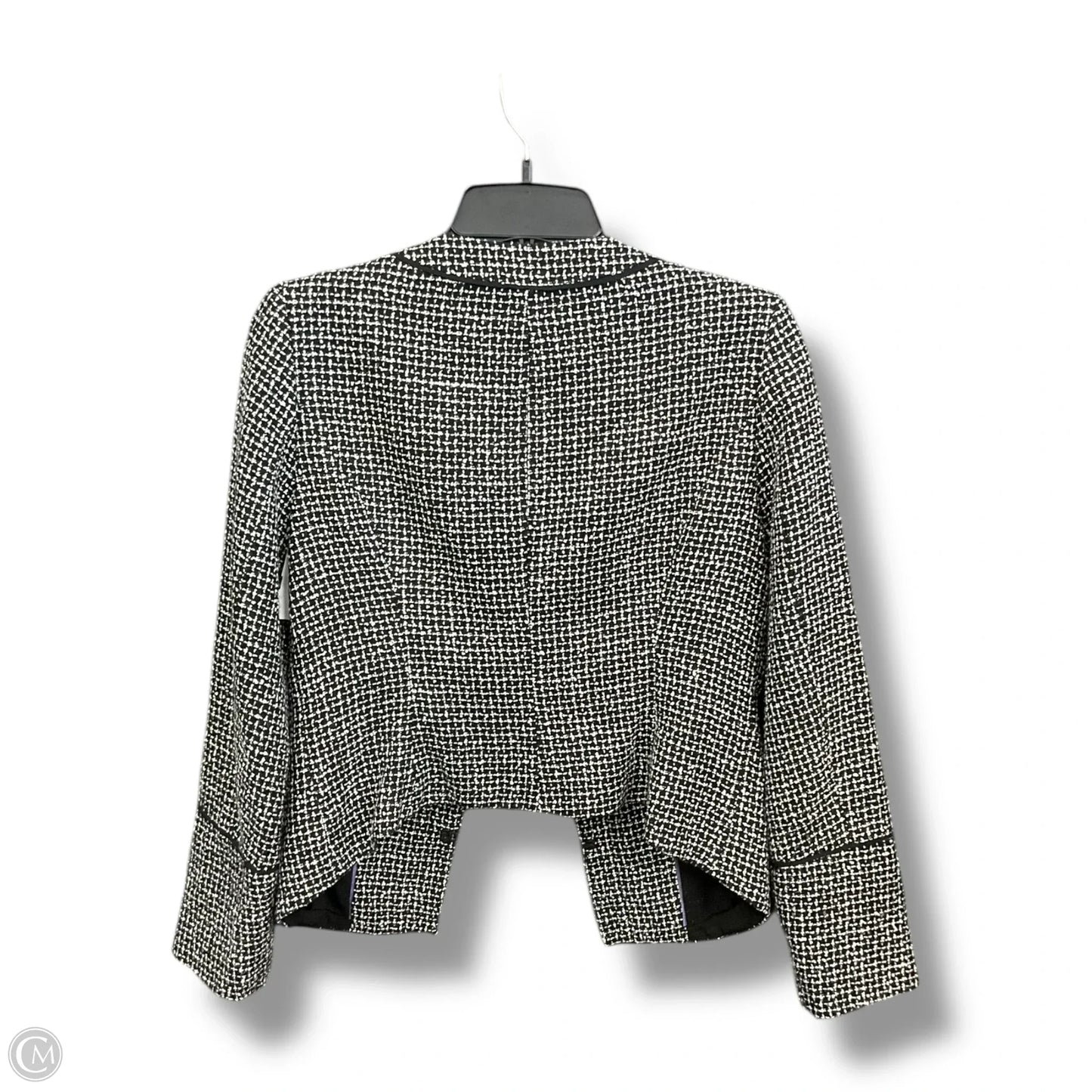 Blazer By White House Black Market In Black & Grey, Size: Xs