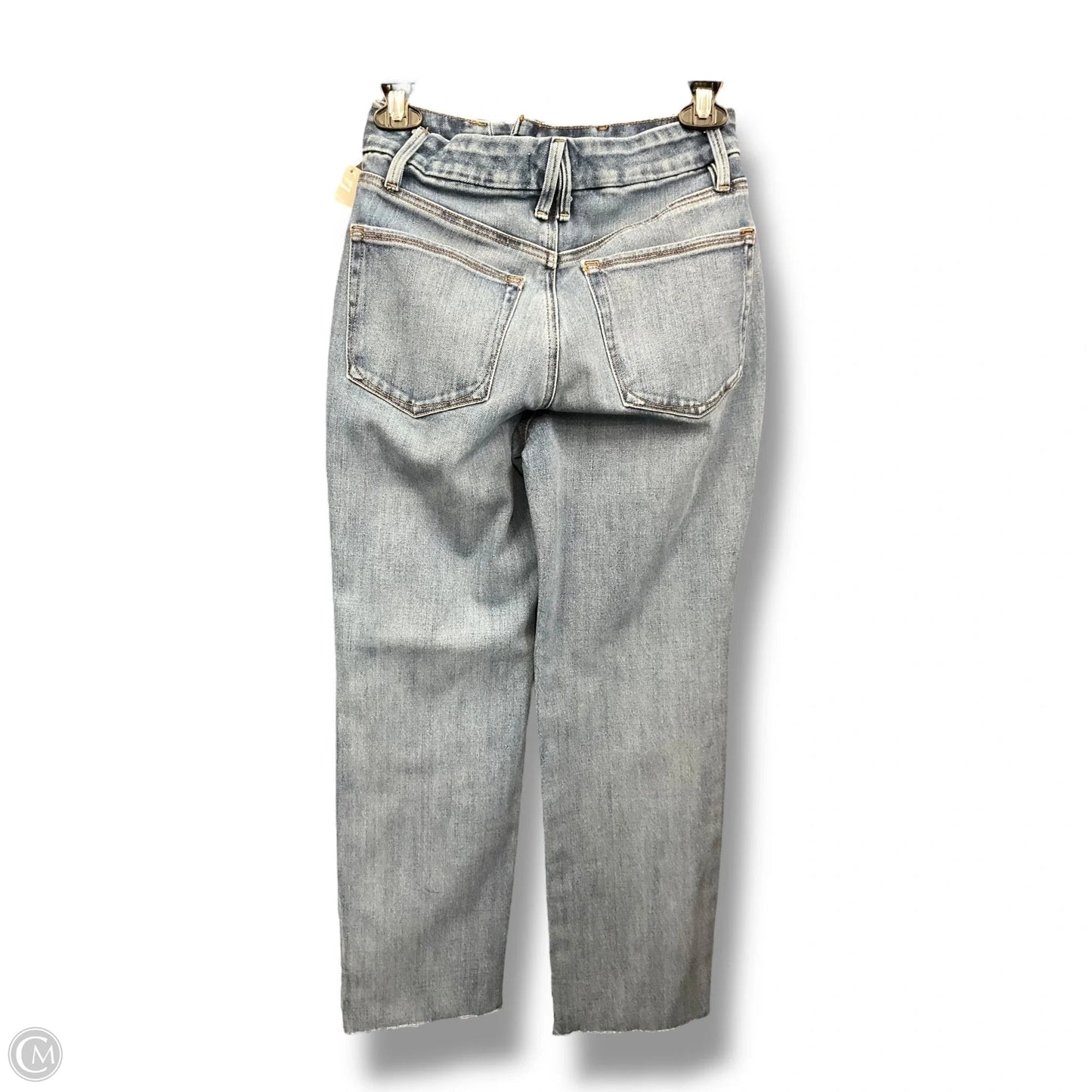 Jeans Skinny By Good American In Blue Denim, Size: 4