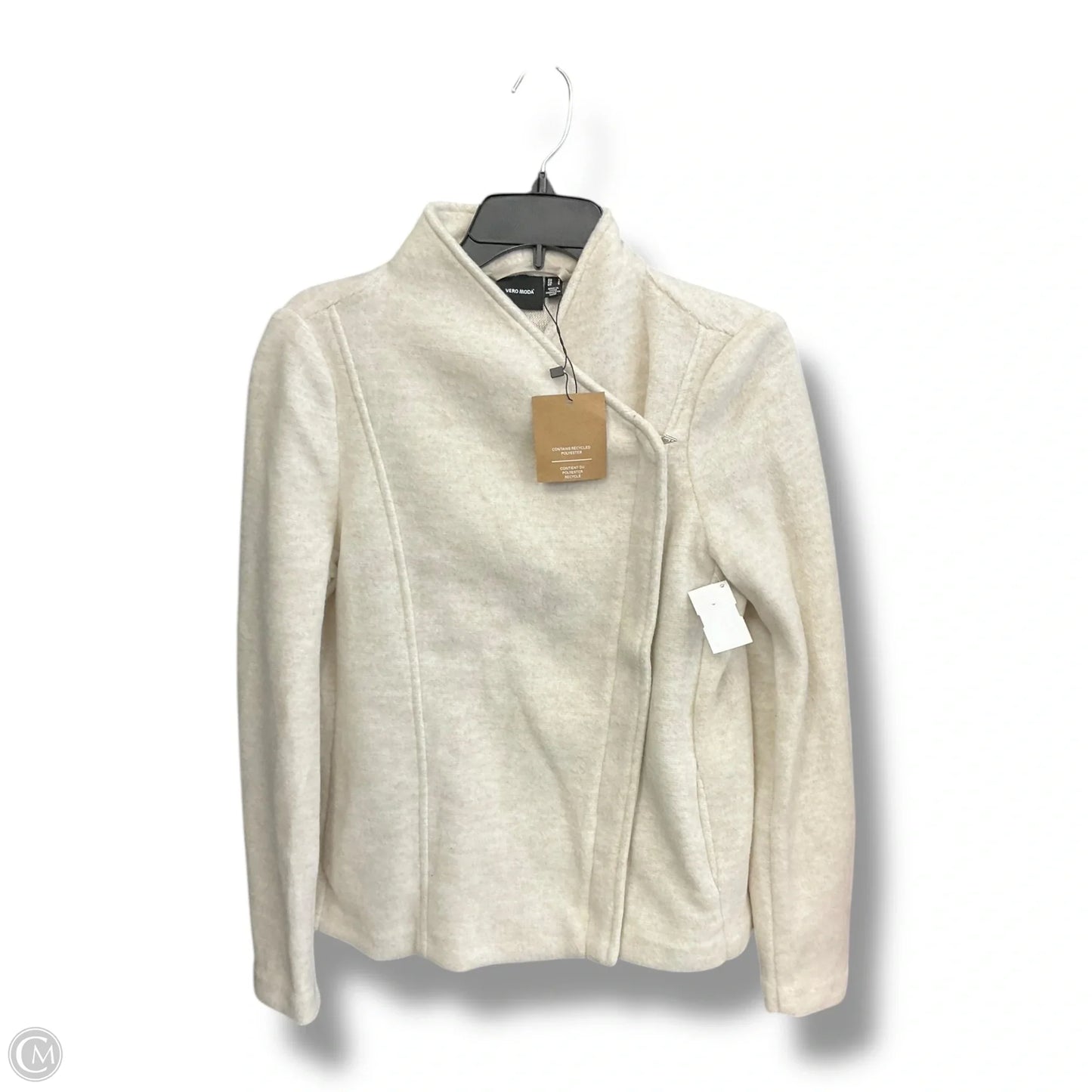 Jacket Fleece By Vero Moda In Cream, Size: S