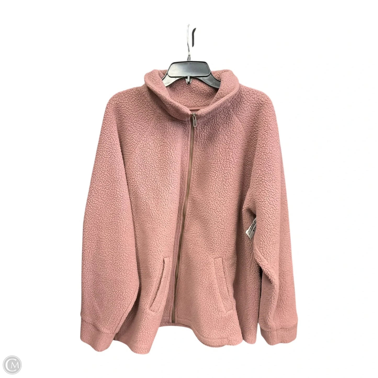 Jacket Fleece By Torrid In Purple, Size: S