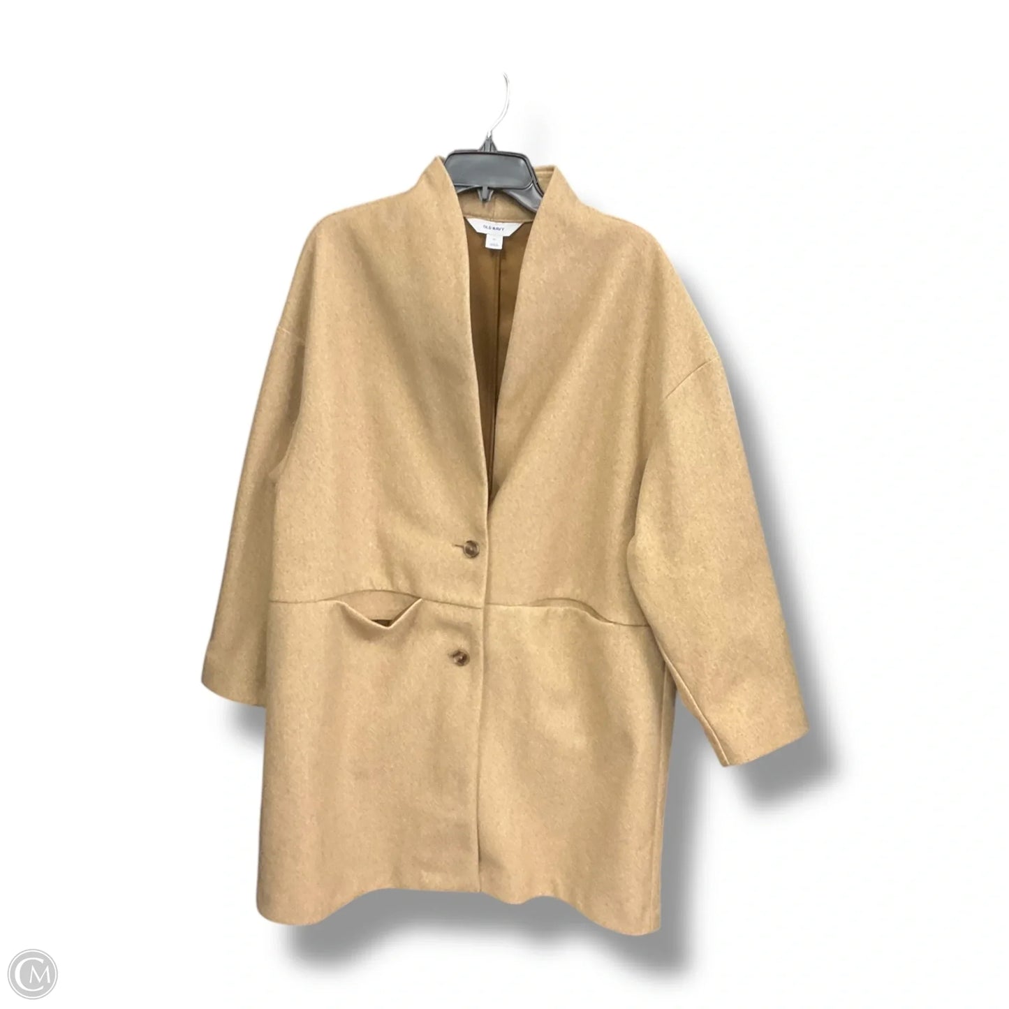 Jacket Moto By Time And Tru In Brown, Size: Xl