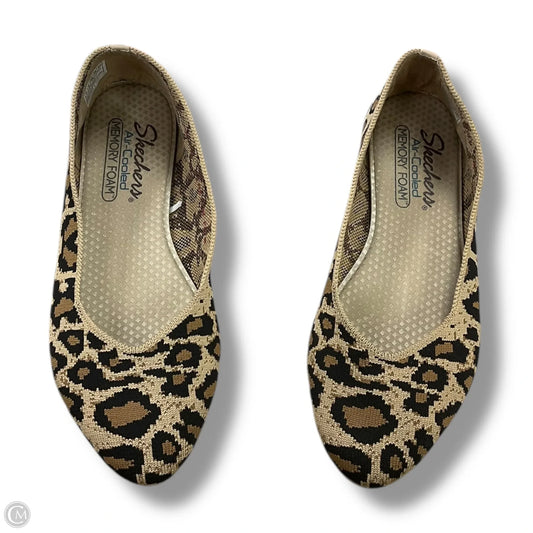 Shoes Flats By Skechers In Animal Print, Size: 8