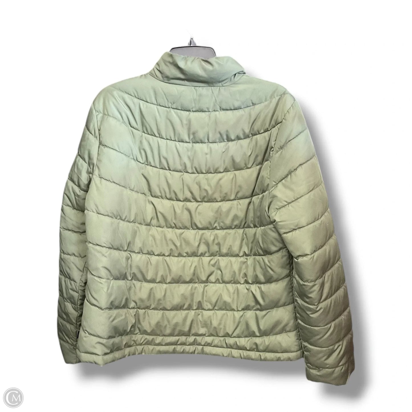 Coat Puffer & Quilted By Gap In Green, Size: L