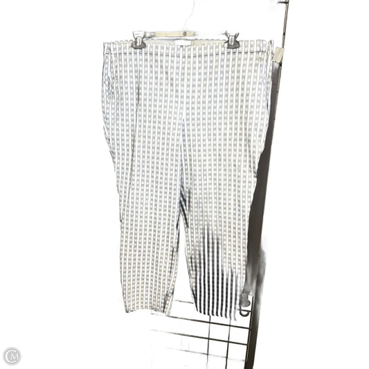 Pants Dress By J. Crew In Blue & White, Size: 16