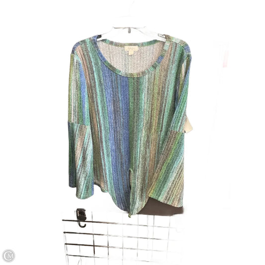Top Long Sleeve By Style And Company In Multi-colored, Size: L