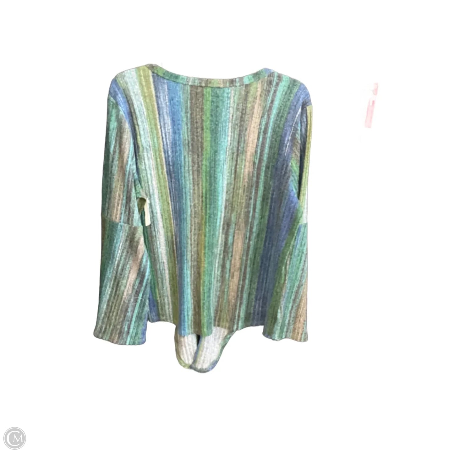 Top Long Sleeve By Style And Company In Multi-colored, Size: L