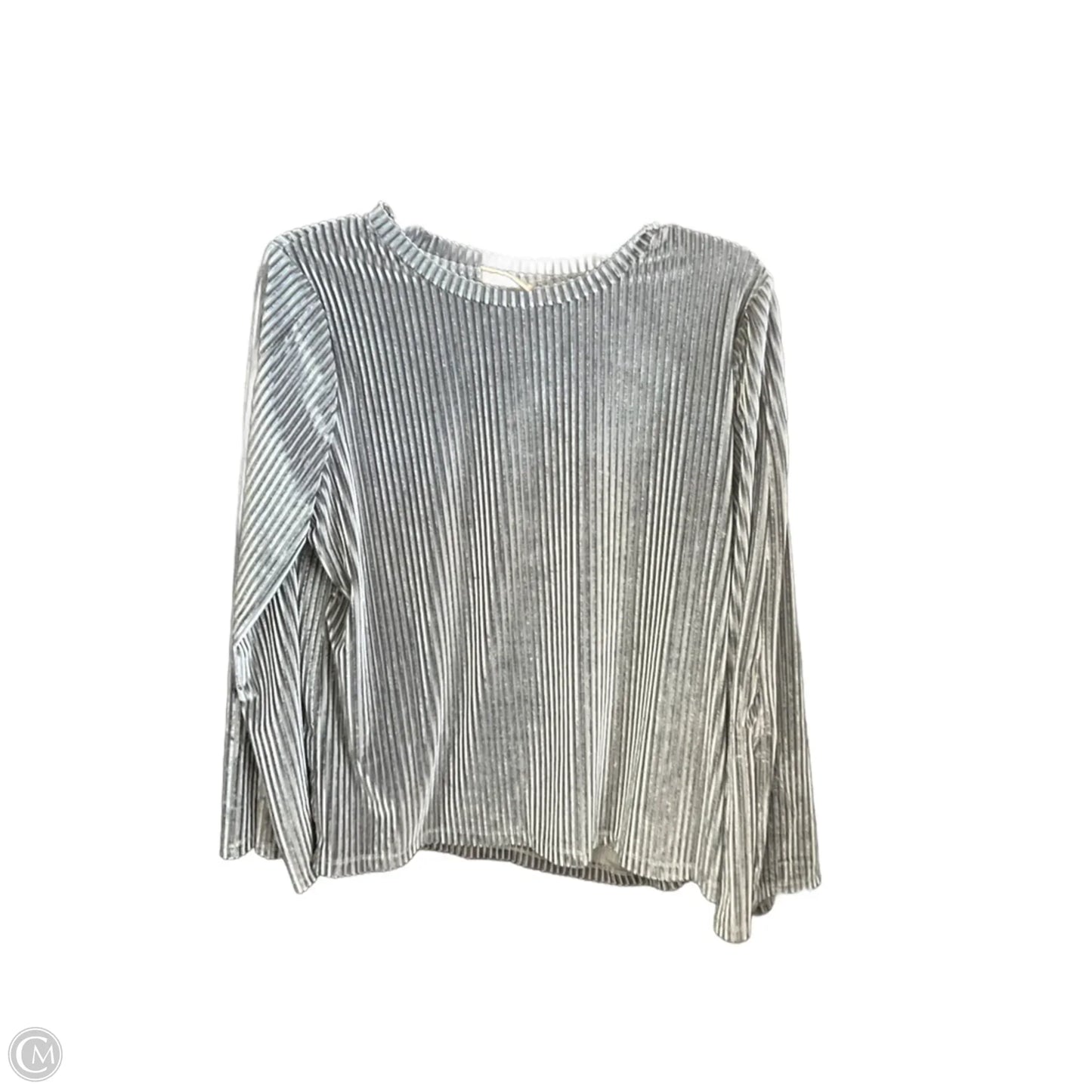 Top Long Sleeve By Dantelle In Blue, Size: M