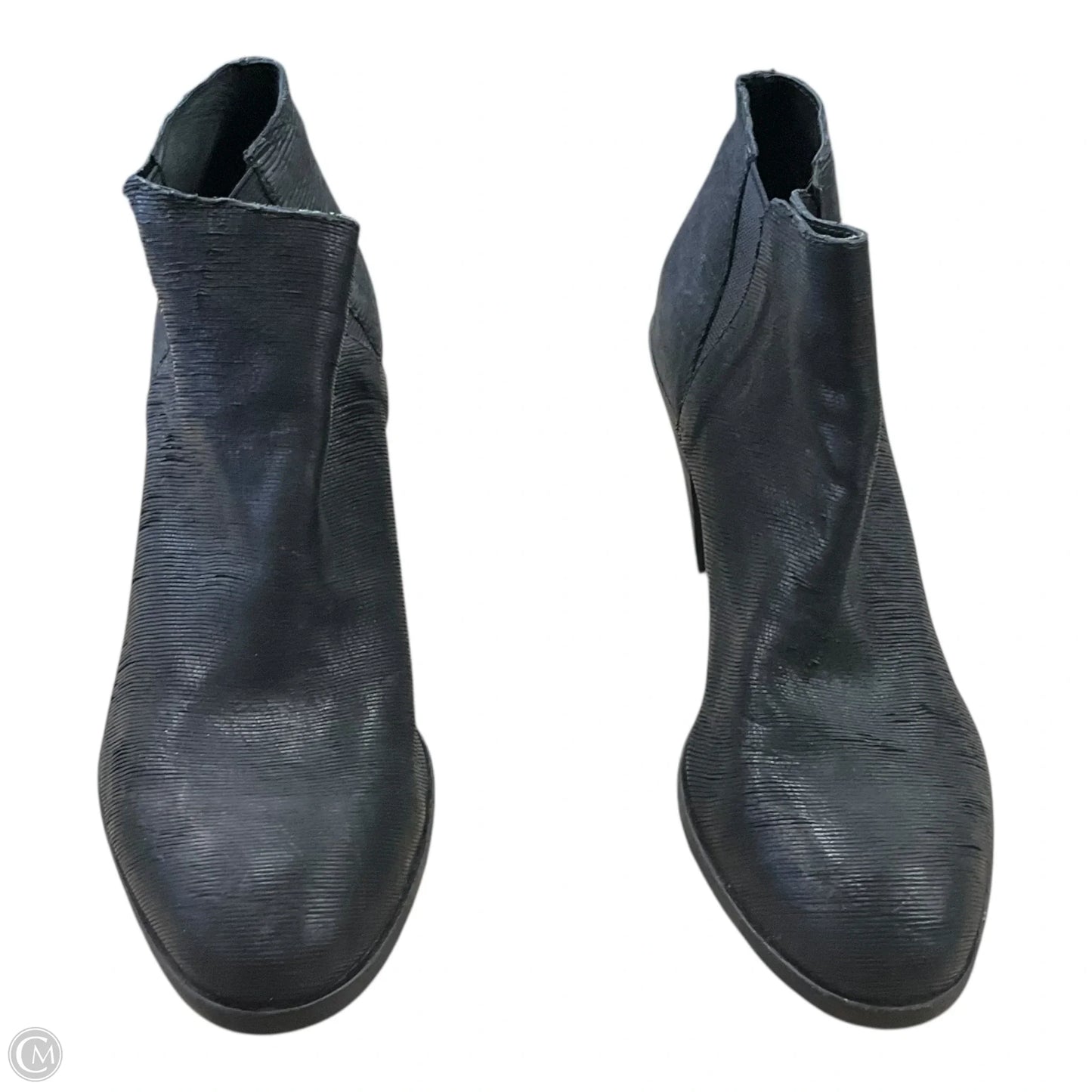 Boots Ankle Heels By Eileen Fisher In Black, Size: 9