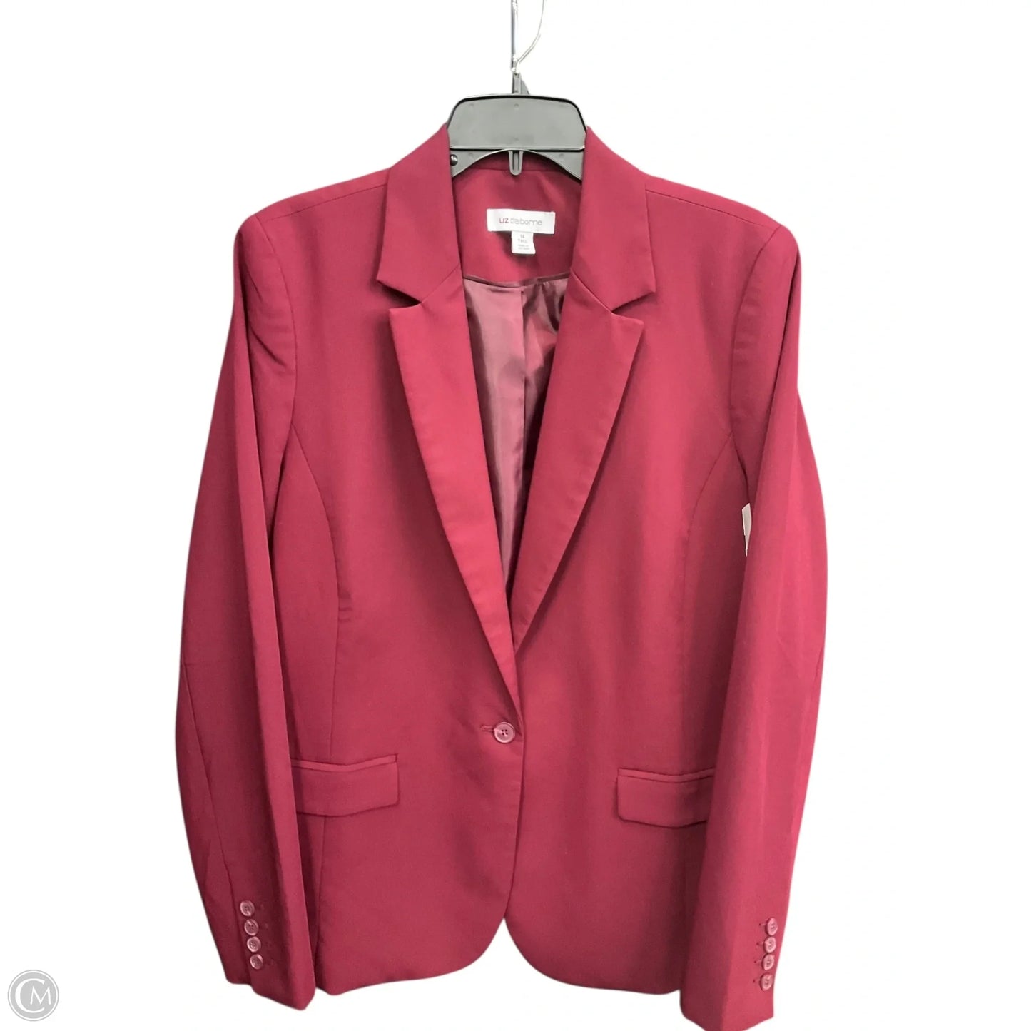 Blazer By Liz Claiborne In Red, Size: Xl