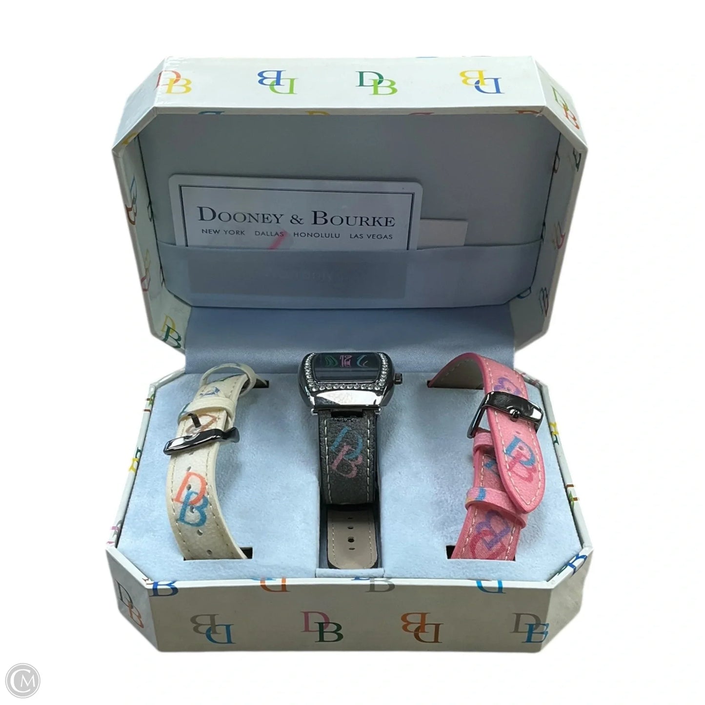 Watch Designer By Dooney And Bourke, Size: 03 Piece Set
