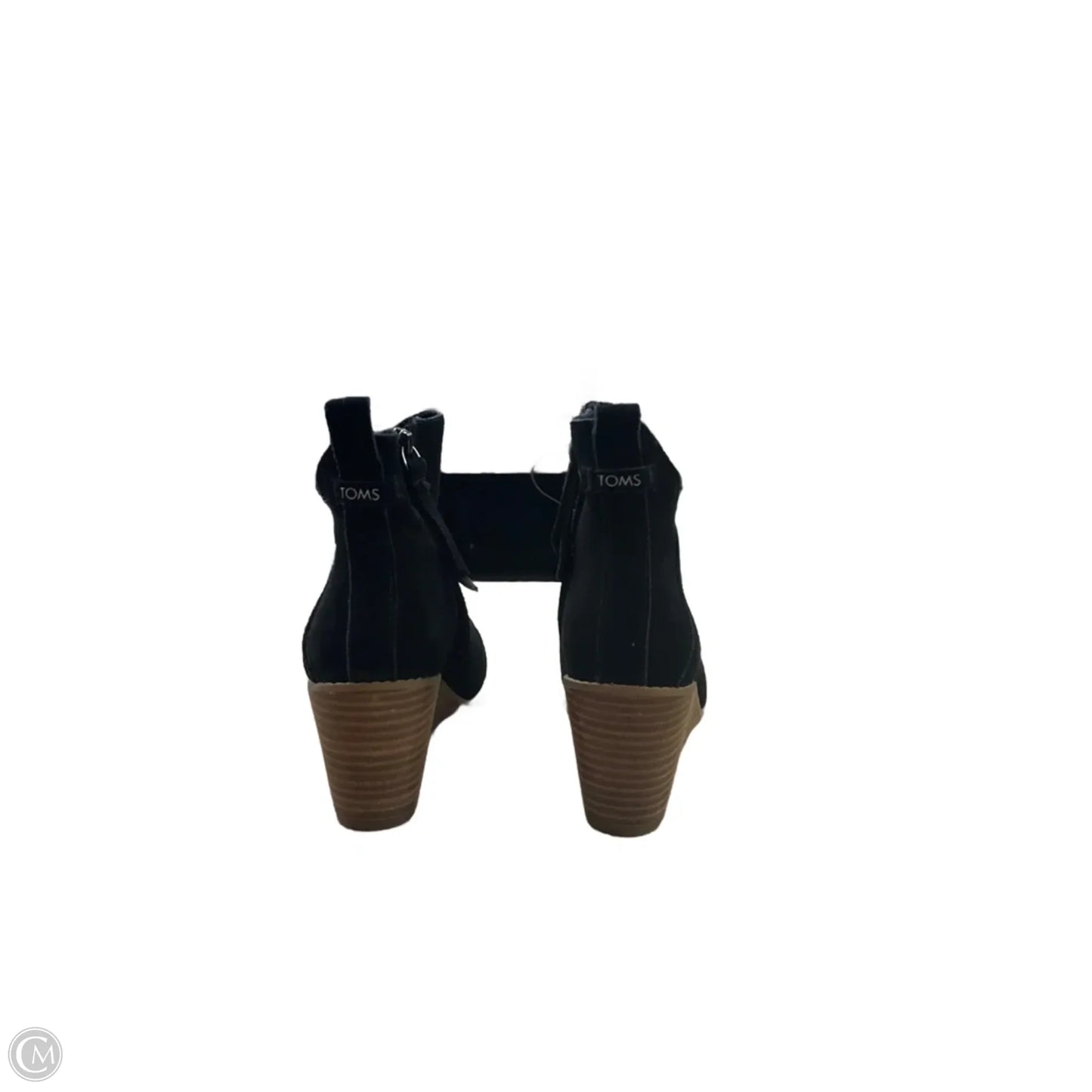 Boots Ankle Heels By Toms In Black, Size: 6