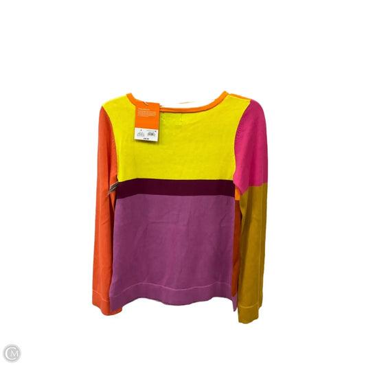 Top Long Sleeve Basic By Isaac Mizrahi In Multi-colored, Size: S