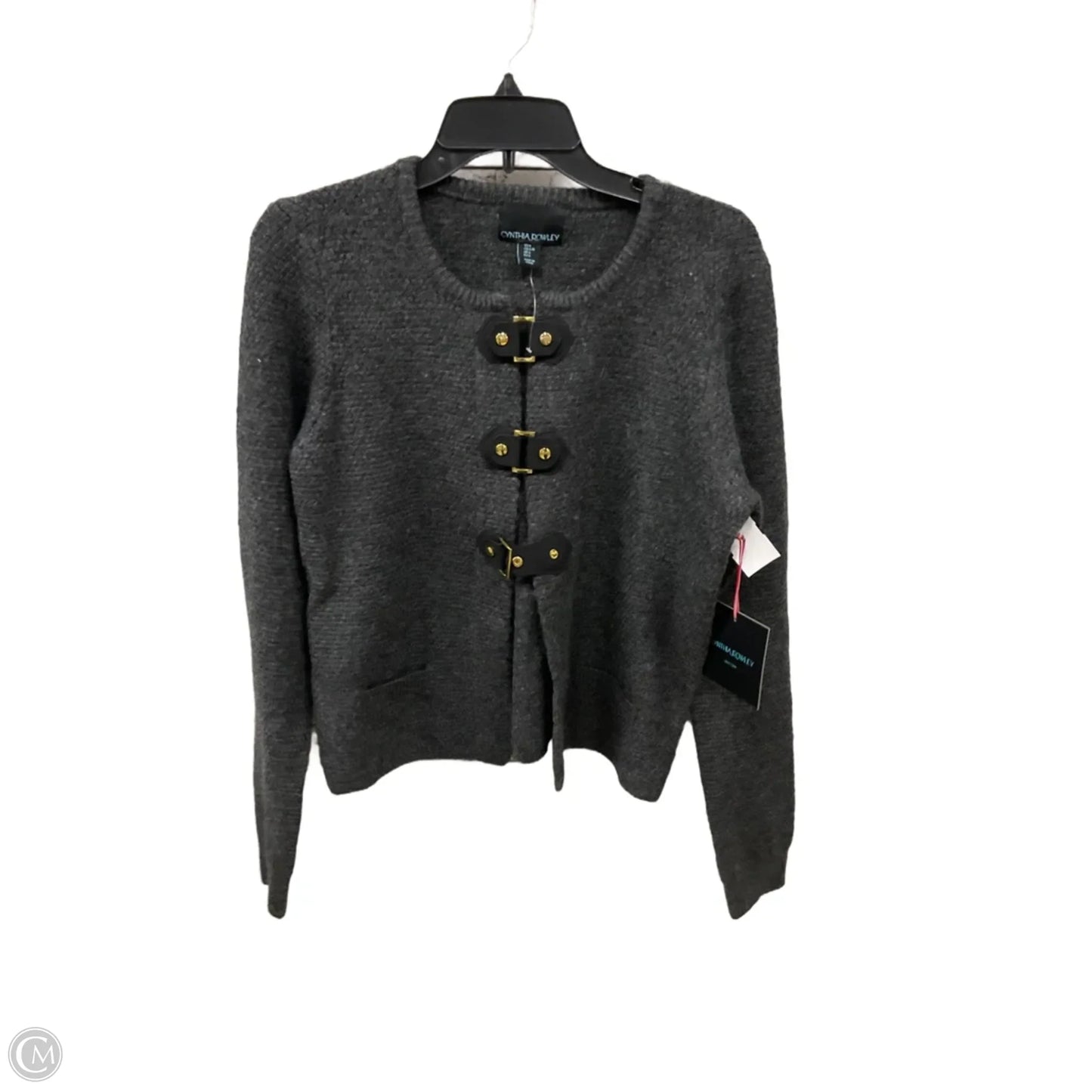 Cardigan By Cynthia Rowley In Grey, Size: L