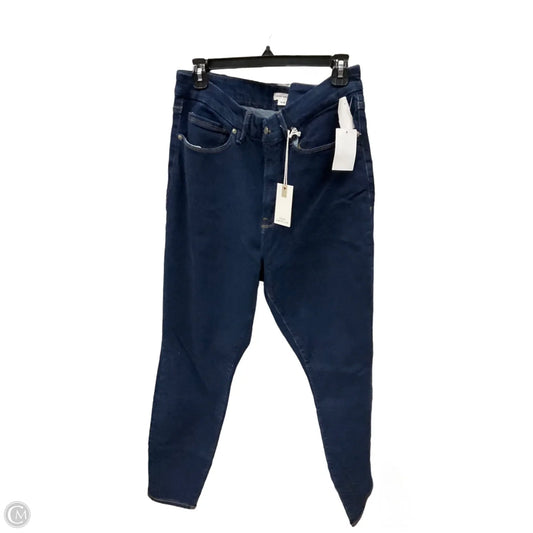 Jeans Skinny By Good American In Blue Denim, Size: 14