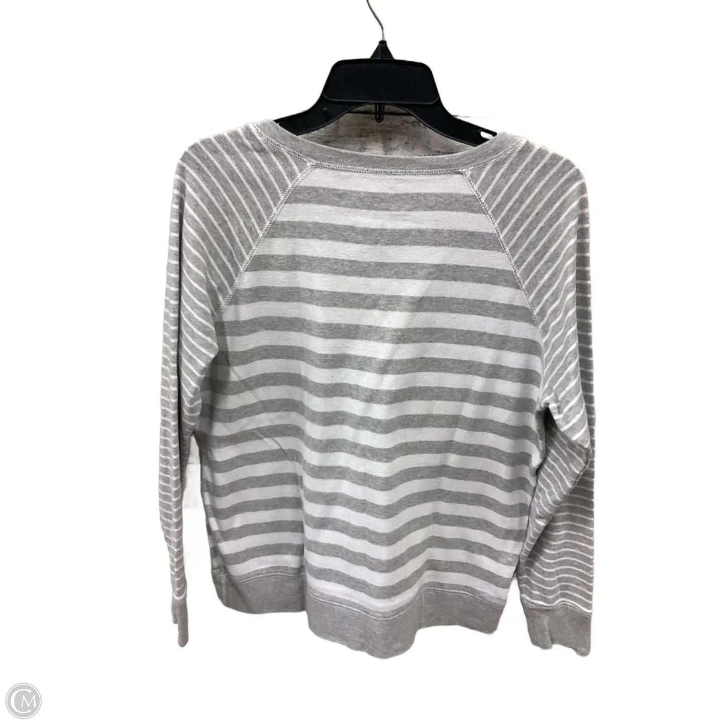Top Long Sleeve By Eddie Bauer In Grey, Size: L