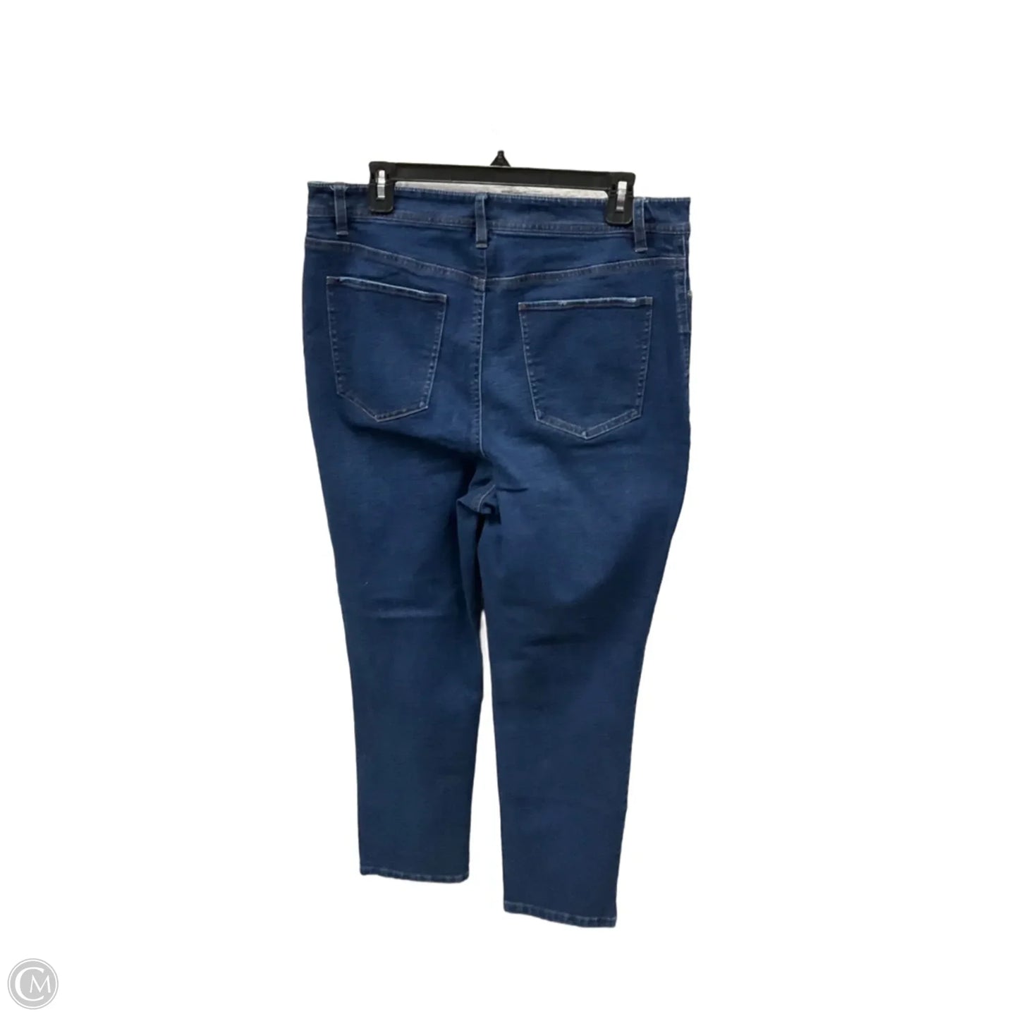 Jeans Cropped By Style And Company In Blue Denim, Size: 14
