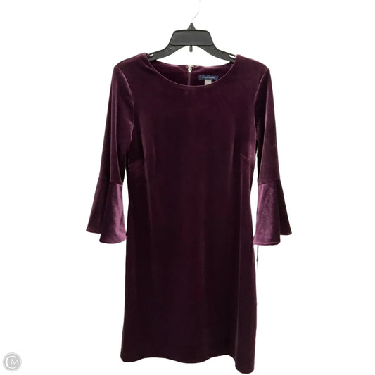Dress Party Midi By Tommy Hilfiger In Purple, Size: M