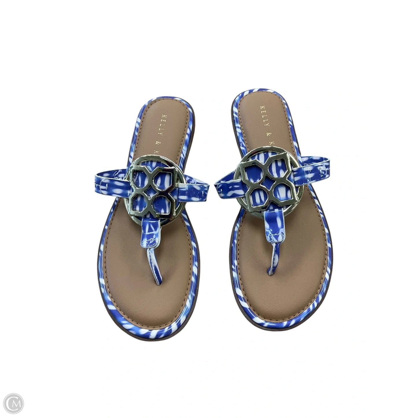 Sandals Flip Flops By Kelly And Katie In Multi-colored, Size: 6