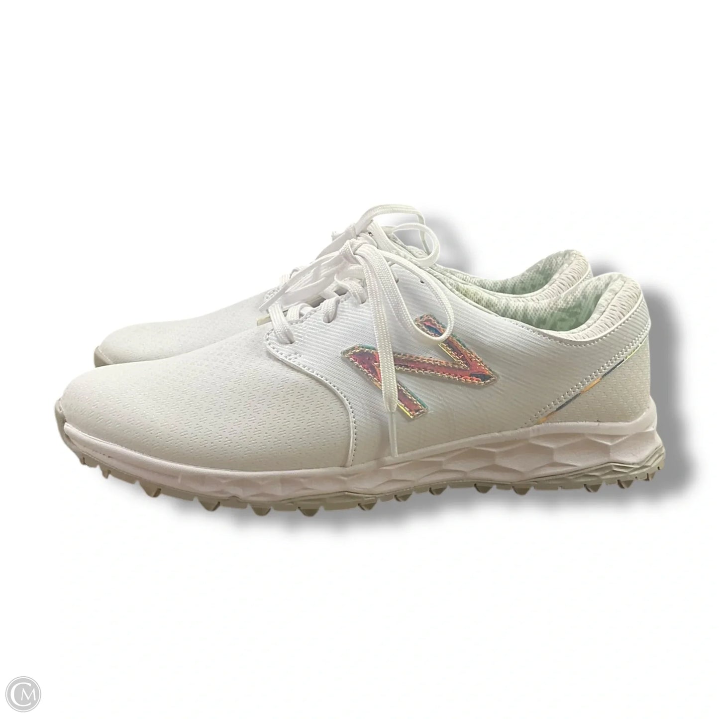 Shoes Athletic By New Balance In White, Size: 8
