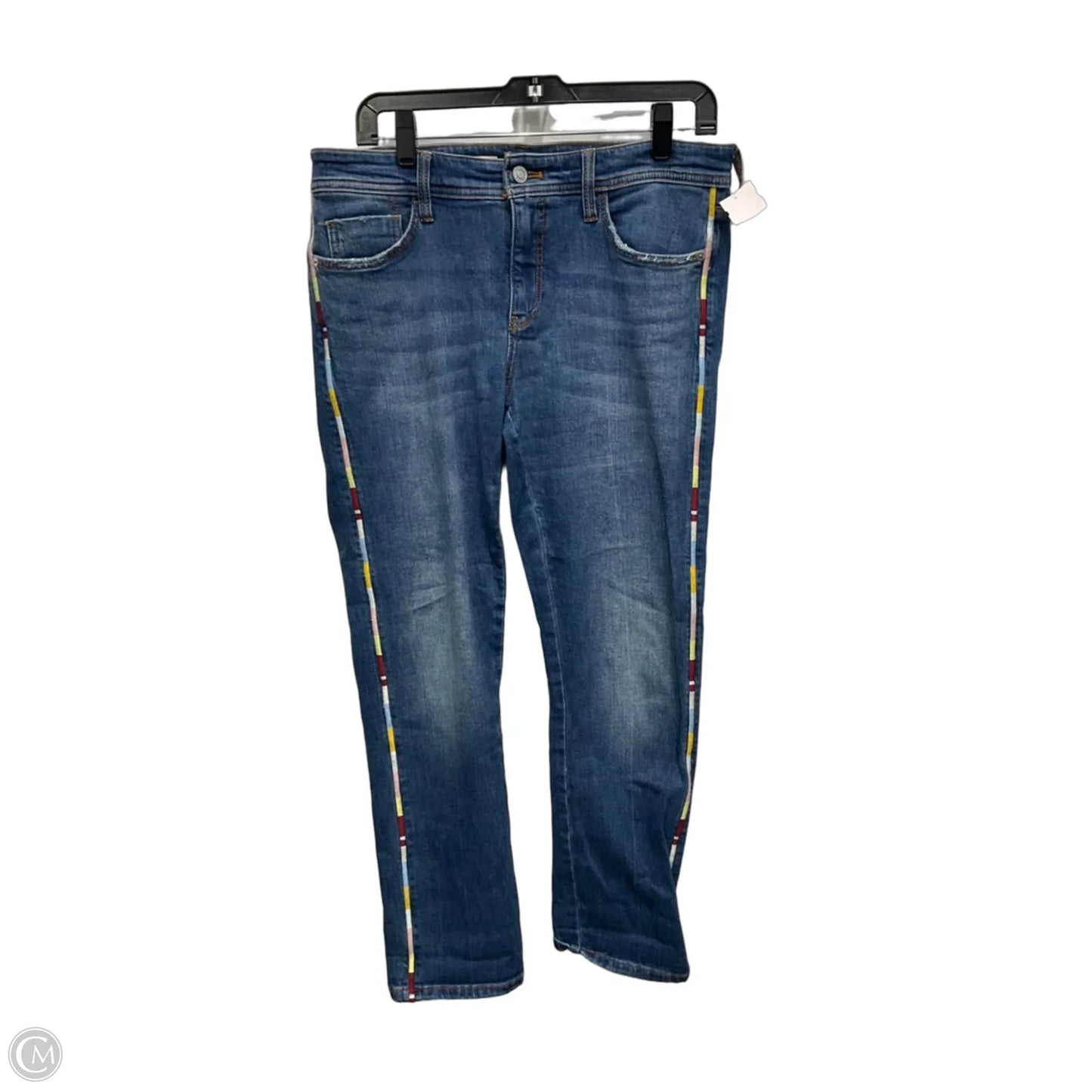 Jeans Boyfriend By Pilcro In Blue Denim, Size: 6