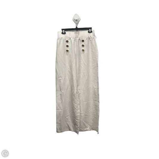 Pants Linen By Robert Louis In White, Size: 4