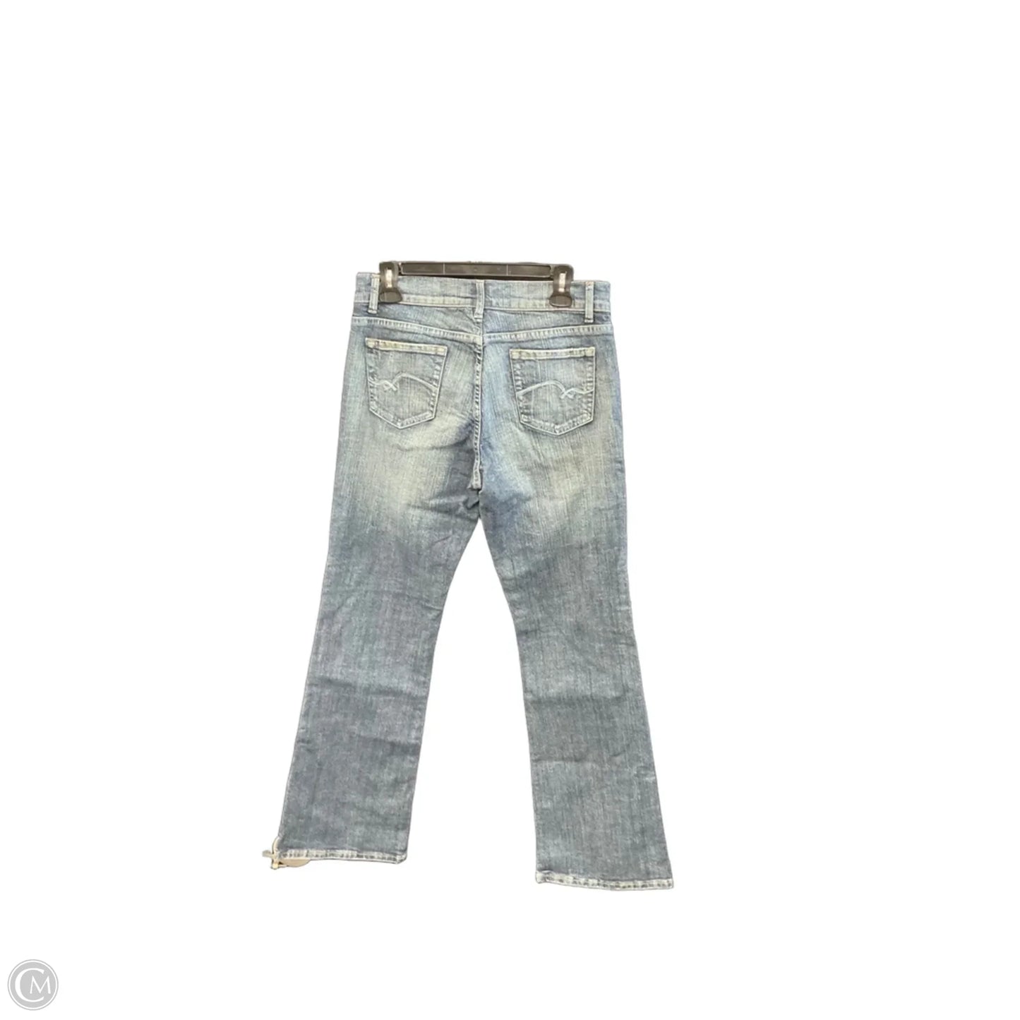Jeans Wide Leg By Clothes Mentor In Blue Denim, Size: 8