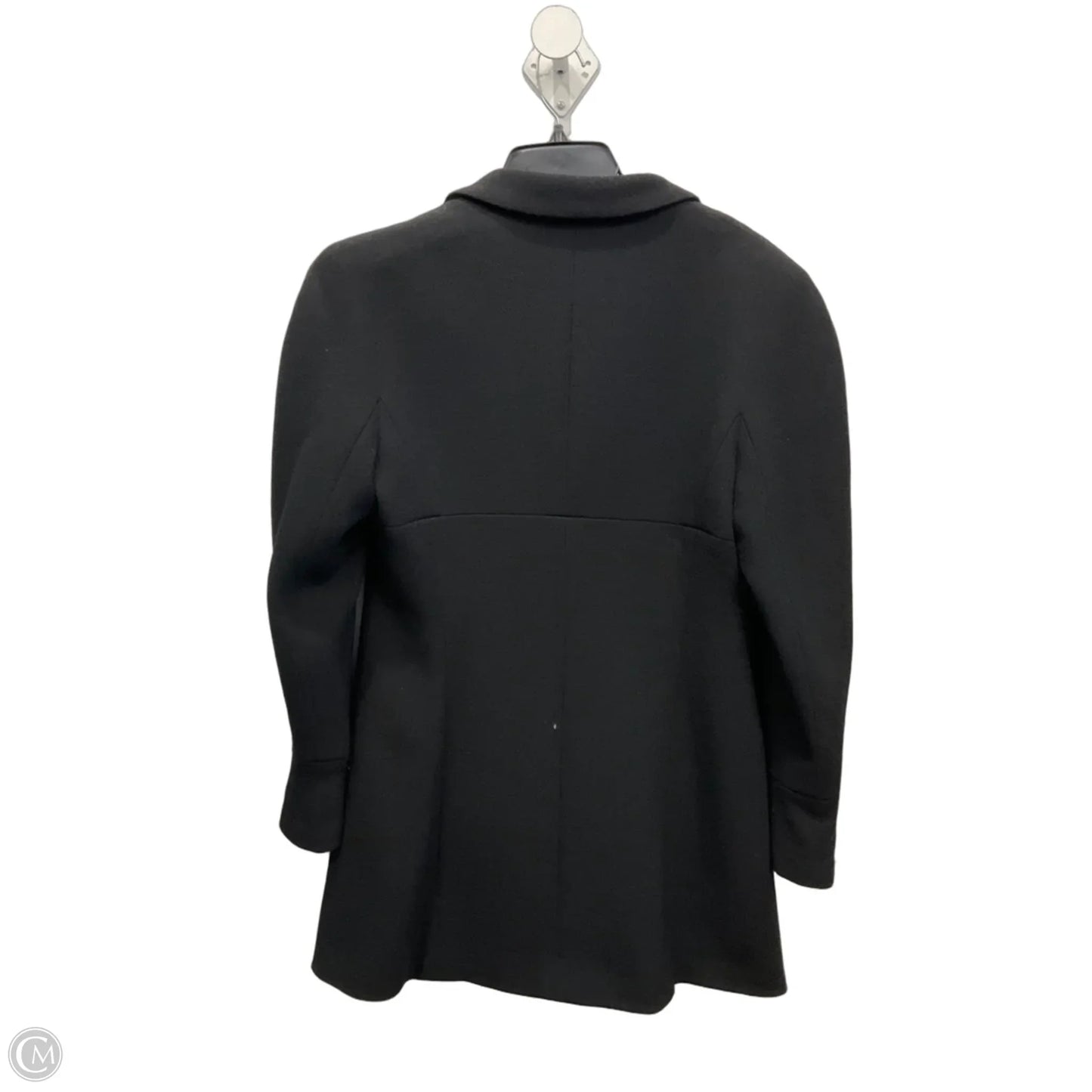 Blazer Luxury Designer By Chanel In Black, Size: L